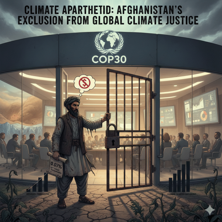 Afghanistan’s Exclusion from COP30: A crisis of climate Justice