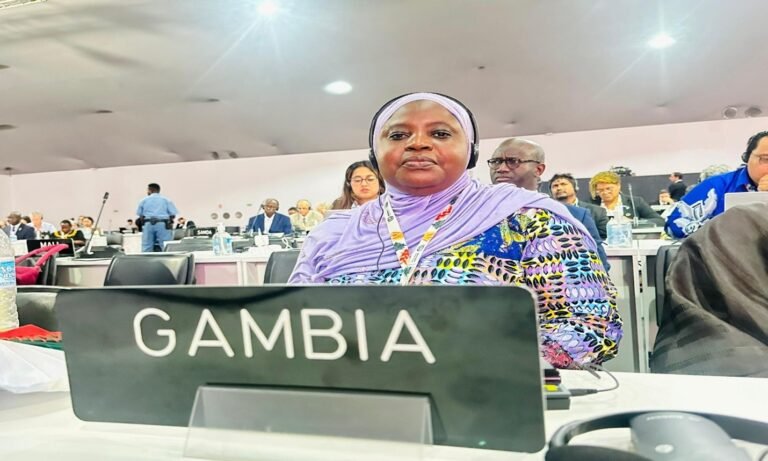 The Gambian Delegation’s performance at COP30 in Belem, Brazil, 2025