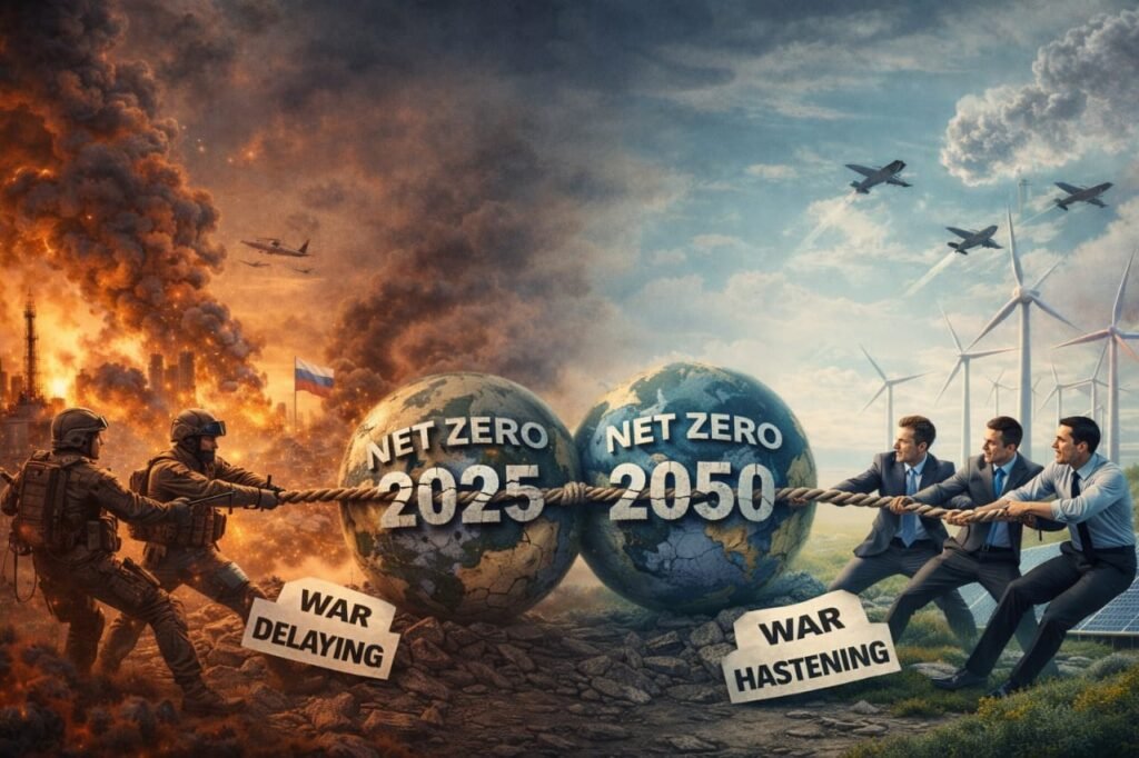 WAR VS NET ZERO: HOW GEOPOLITICAL TENSIONS ARE COMPROMISING THE 2050 CLIMATE AMBITIONS