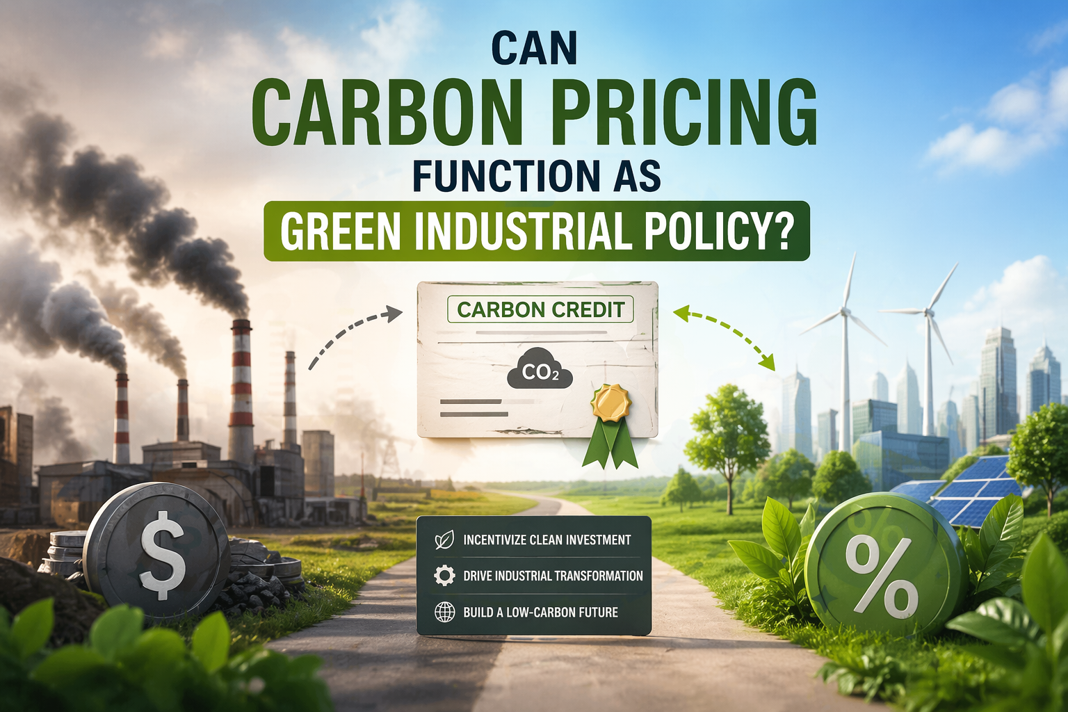 CAN CARBON PRICING FUNCTION AS GREEN INDUSTRIAL POLICY?
