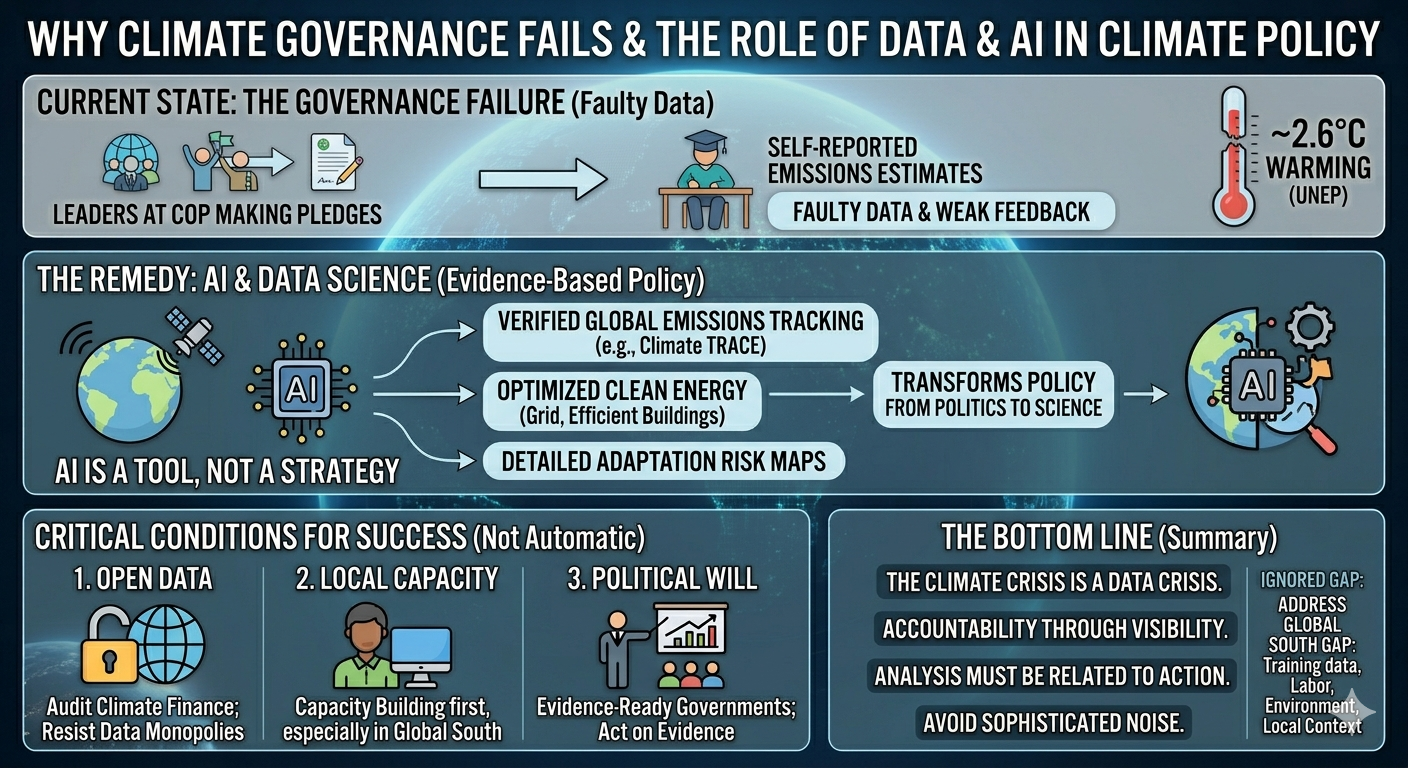 The Role of Data Science and AI in Climate Policy: