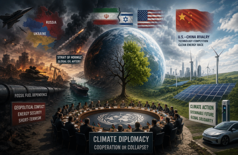 Climate Diplomacy In The Age Of Geo Political Conflicts: Can The World Corporate During The Crisis?