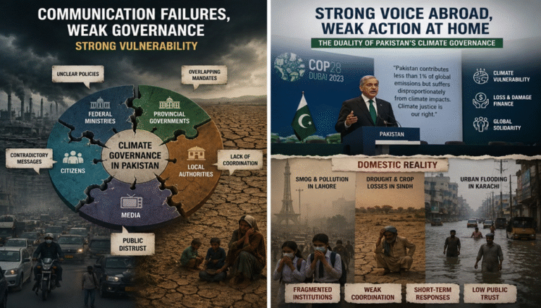 Policy Communication Failures And Climate Diplomacy Challenges In Pakistan